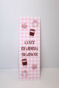 Cozy Reading Season Bookmark
