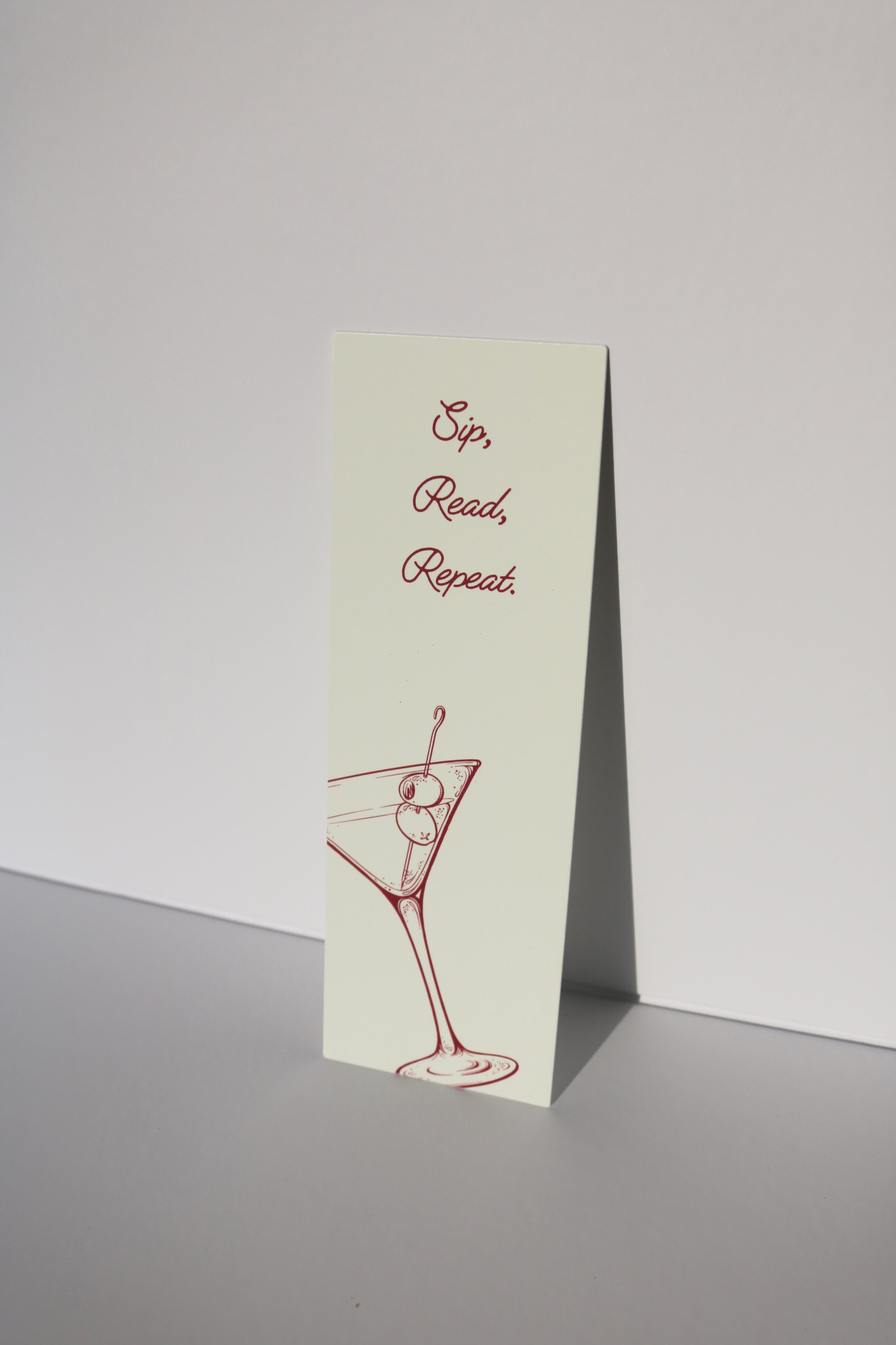 Sip, Read, Repeat Bookmark