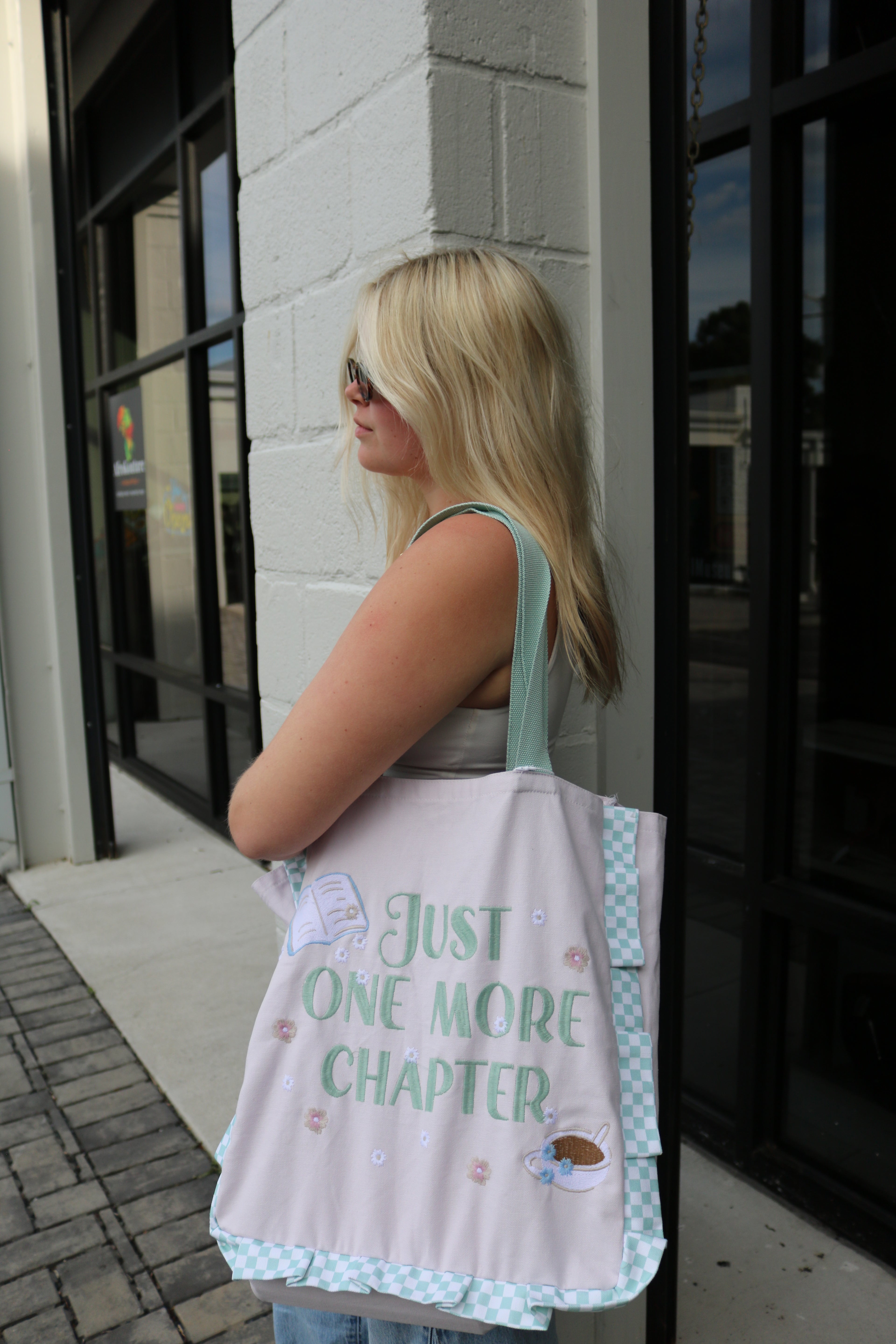 Just One More Chapter Tote Bag