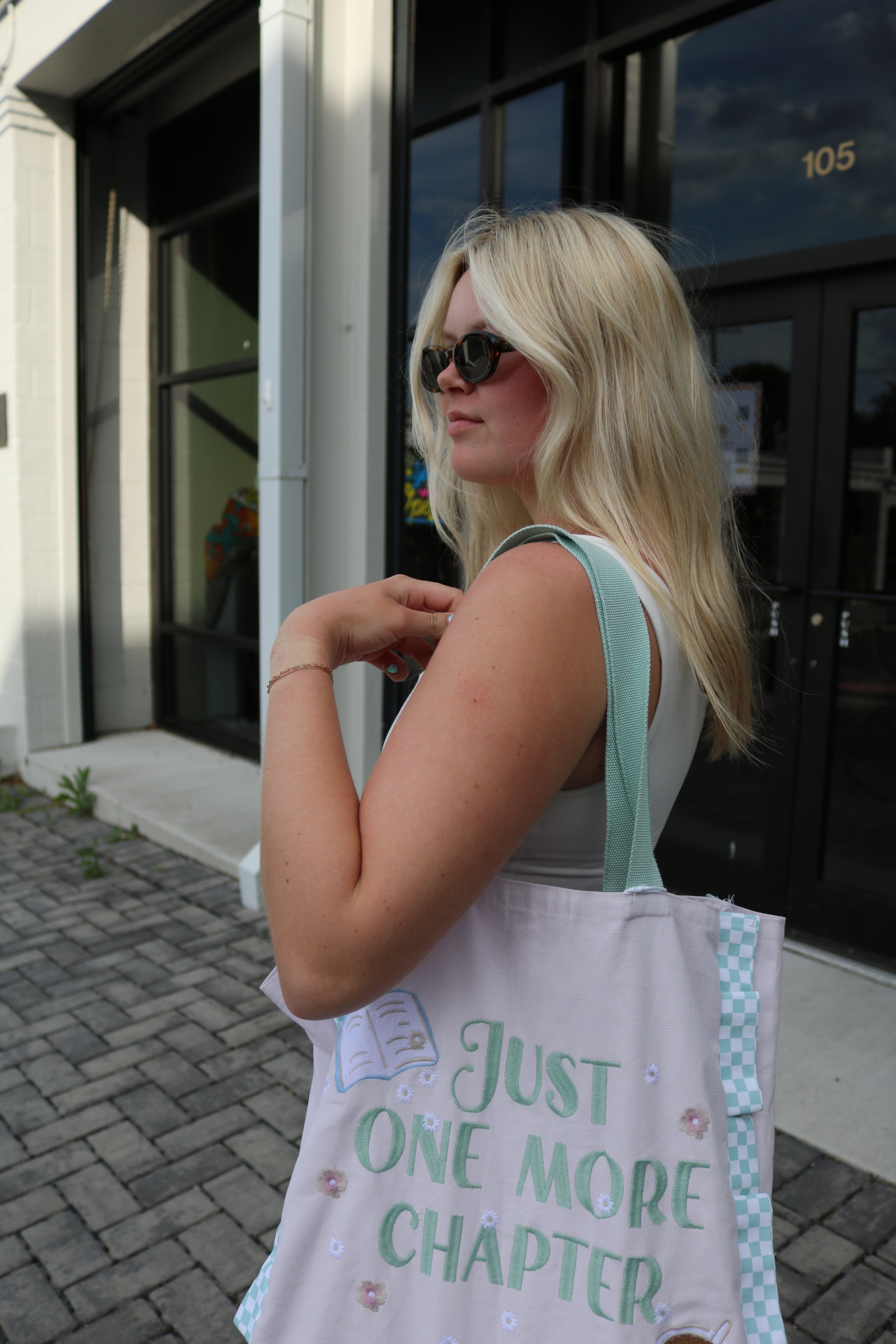 Just One More Chapter Tote Bag