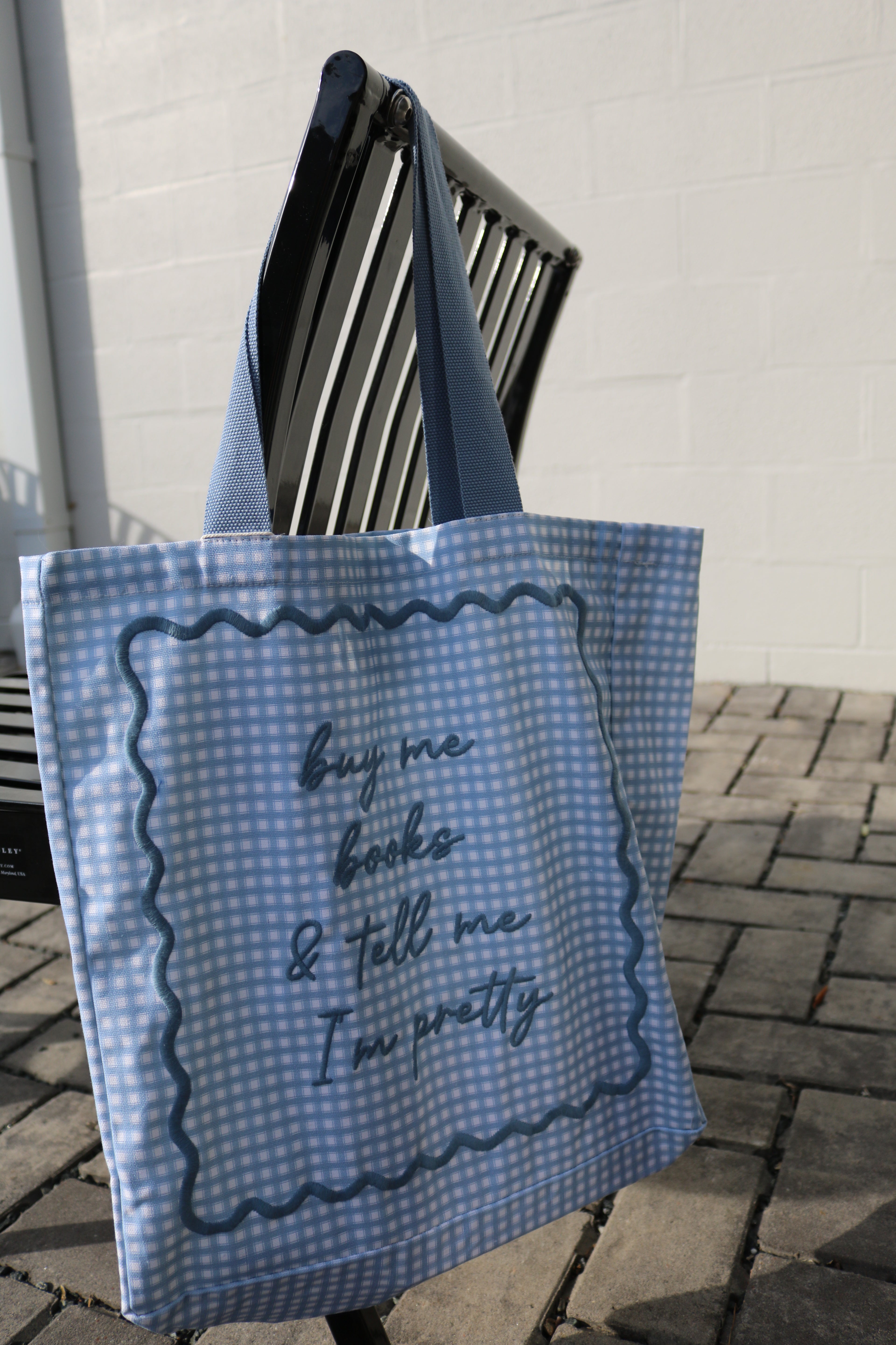 Buy me Book & Tell me I’m Pretty Tote Bag
